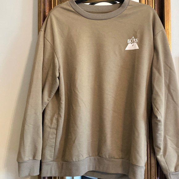 Other - Green “Bliss” Crewneck Size M